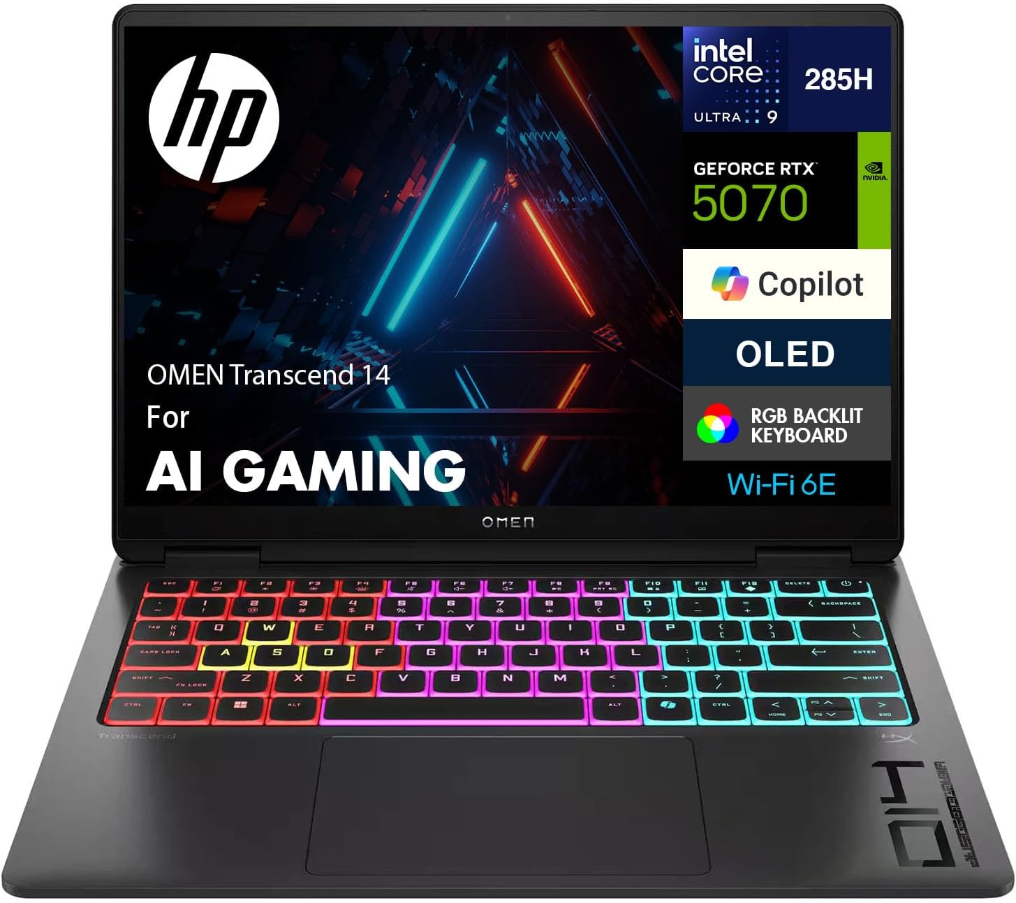 HP Omen Transcend 14 gaming laptop