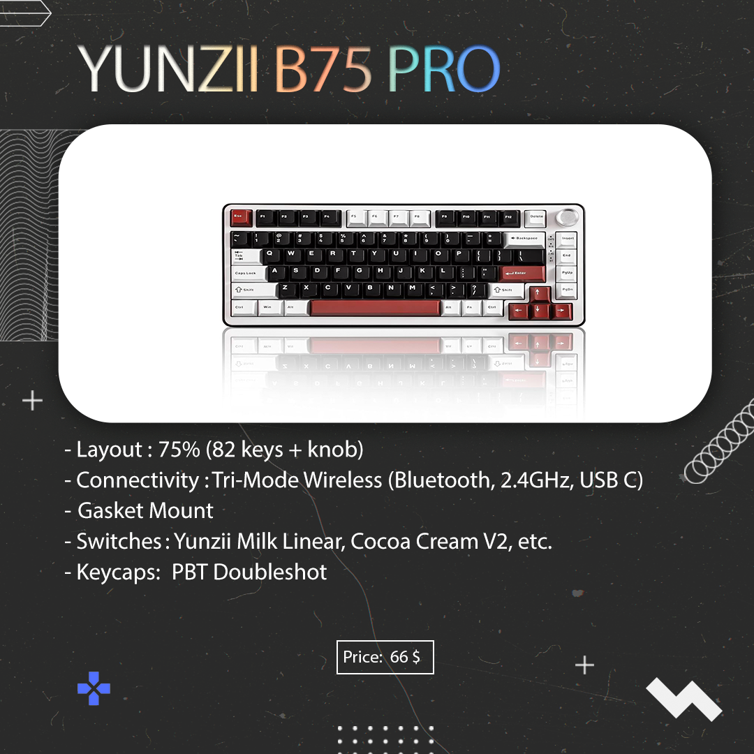Yunzii B75 Pro Specification